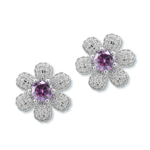 Bông tai đá màu BTA8137